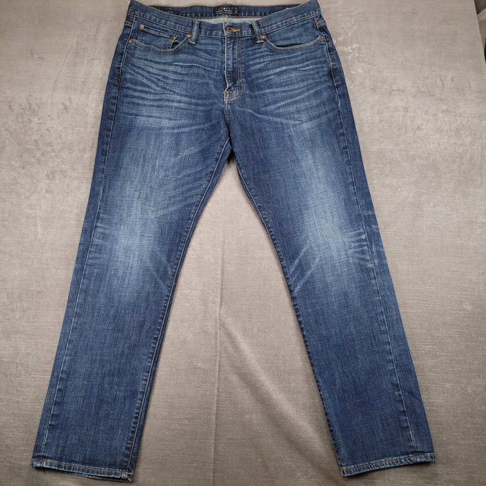Lucky Brand 440 Athletic‎ Men Jeans Straight Leg Dark Wash Size Actual 36x31
